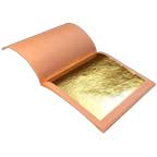  23 Karat Edible Gold Loose Leaf (Pack of 25 leaves)  3-3/8x3-3/8 / 85mmx85mm : Arts, Crafts & Sewing