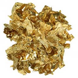 Cosmetic Grade Gold Leaf Flake